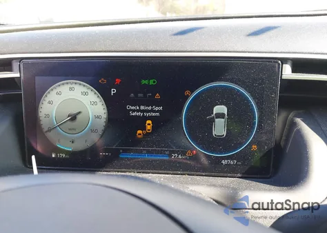 2022 Hyundai Tucson Limited z USA, uszkodzony, nr VIN 5NMJECAE3NH052554